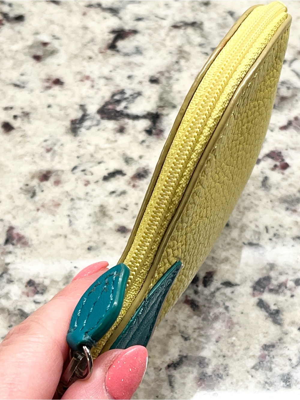 Coach Fruitcore Leather Pear Coin Purse EUC - Picture 8 of 12